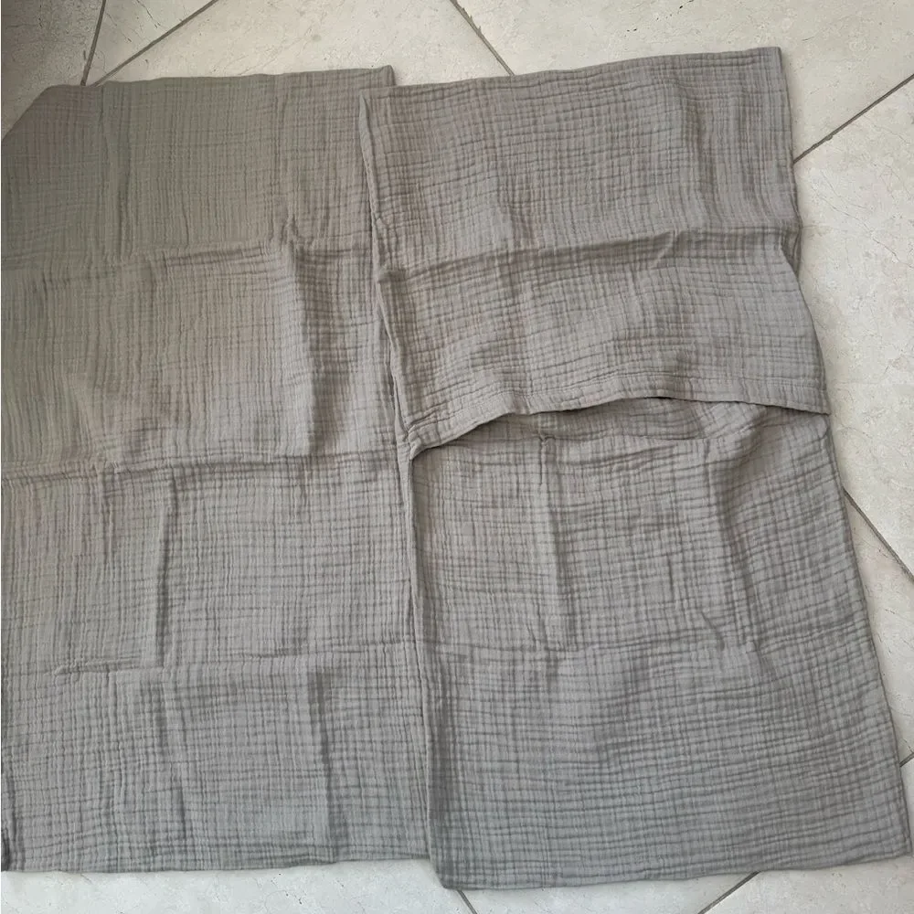 Quince Organic Airy Gauze Sham Set - King